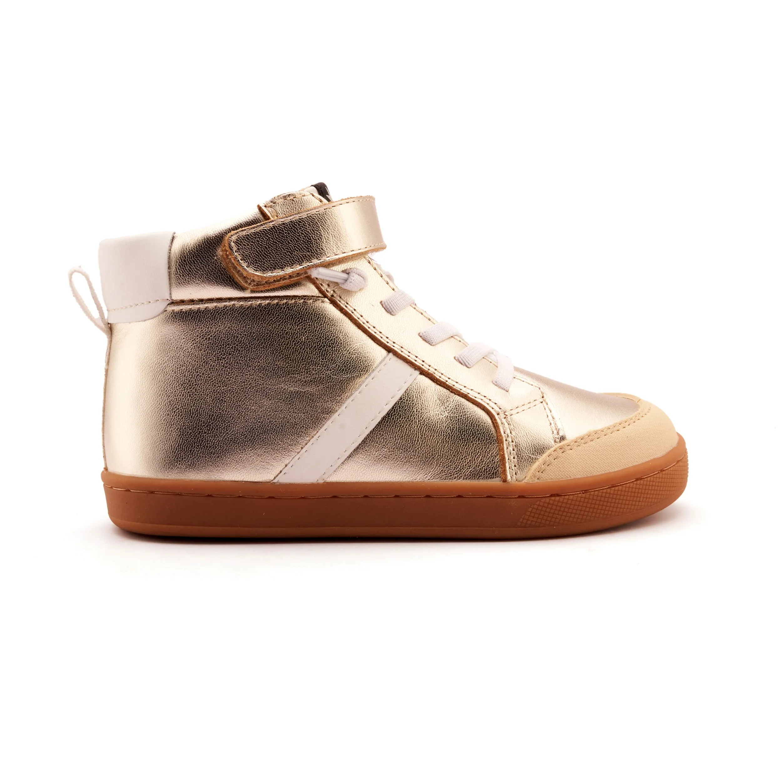 Baby Shoes Old Soles Girl's and Boy's Urban Roadway Casual Shoes - Gold / Snow