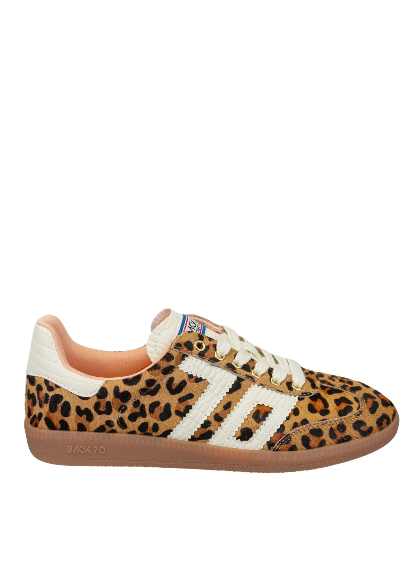 Back 70 Cloud Leopard Pony Sneaker Sculpted stability