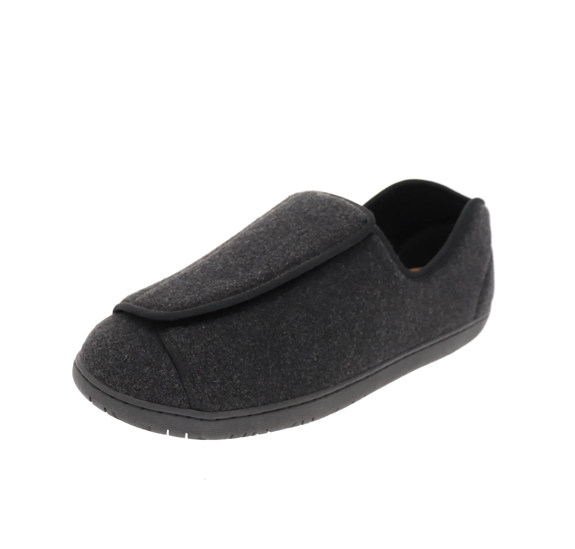 Reliable Wear Contemporary Fit Doctor 2 Black Wool Slipper