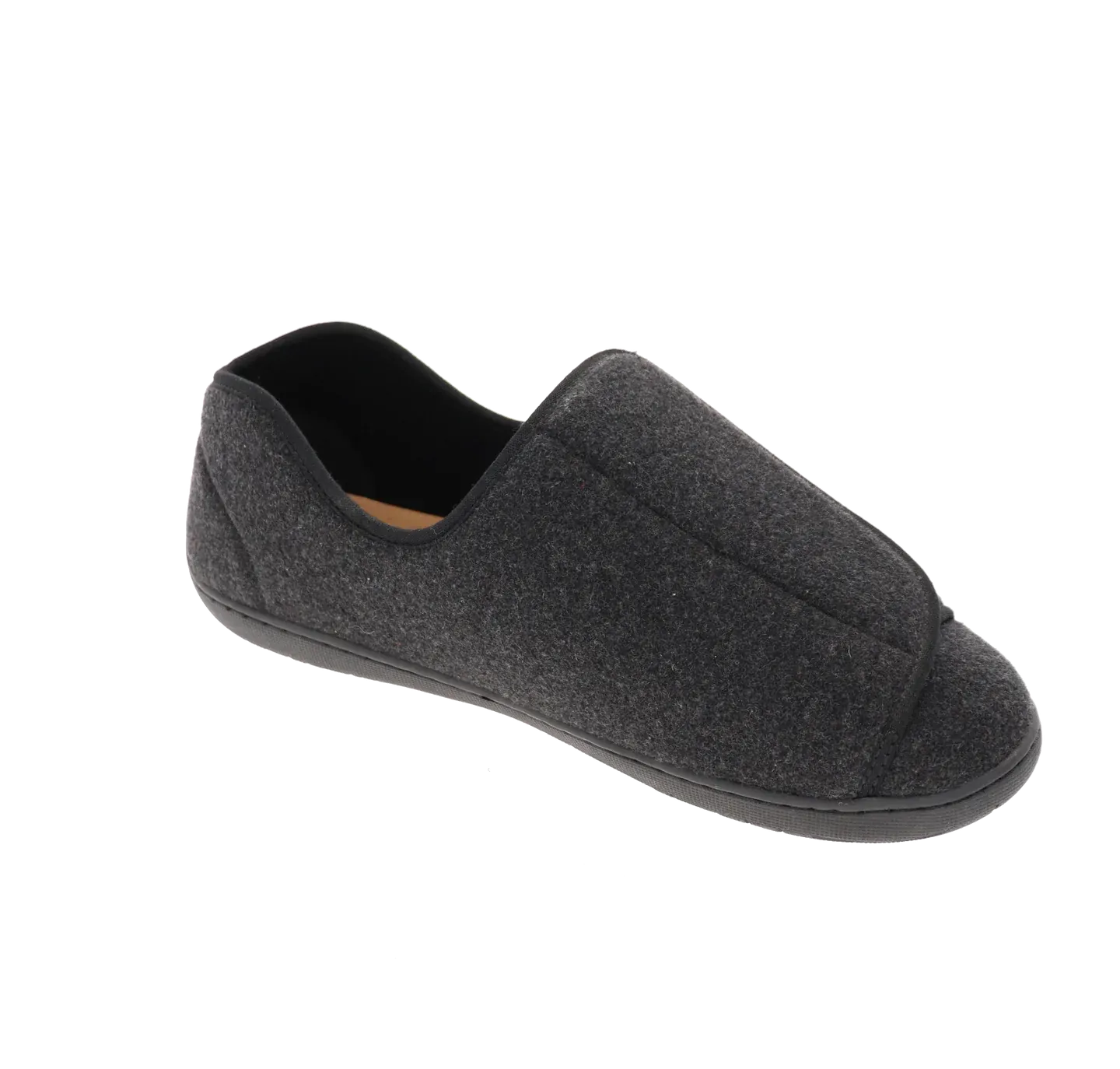 Balanced Step Doctor 2 Black Wool Slipper