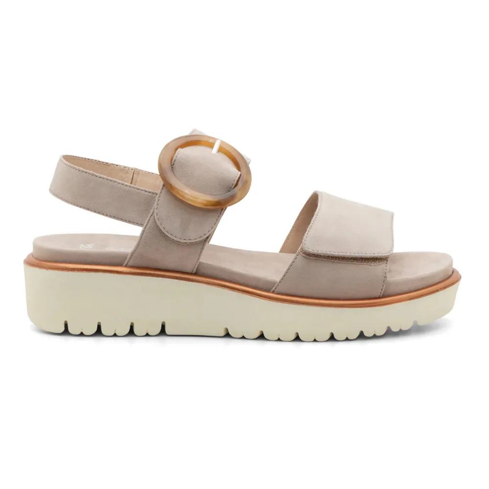 Bare Ease Bridgeport Adjustable Wedge Sandal