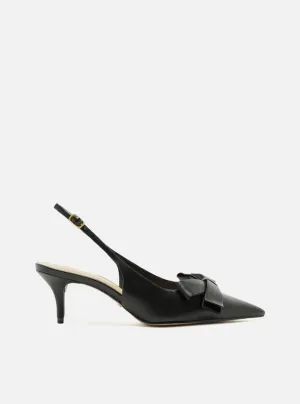Special Occasion Heels Eliza Leather Stiletto Pump