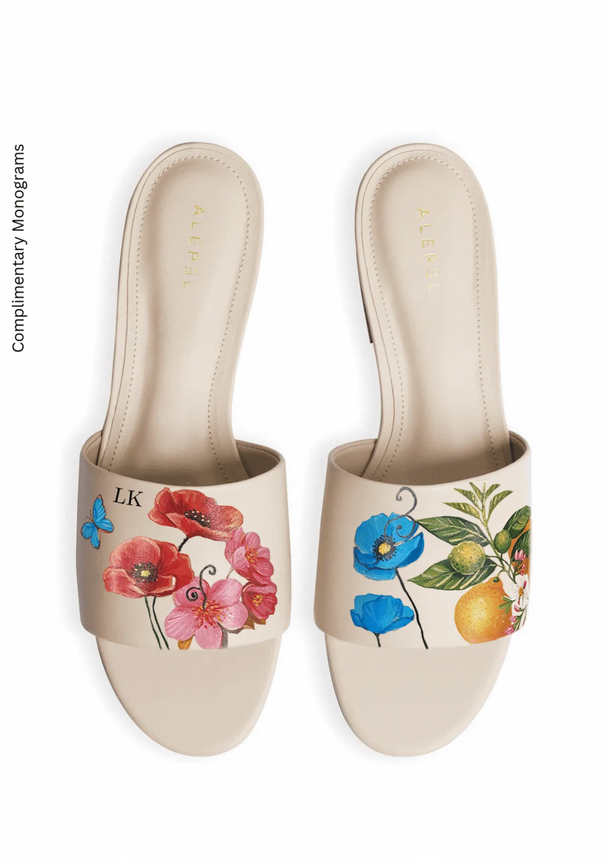 Beige Slide Custom Design Soft EVA