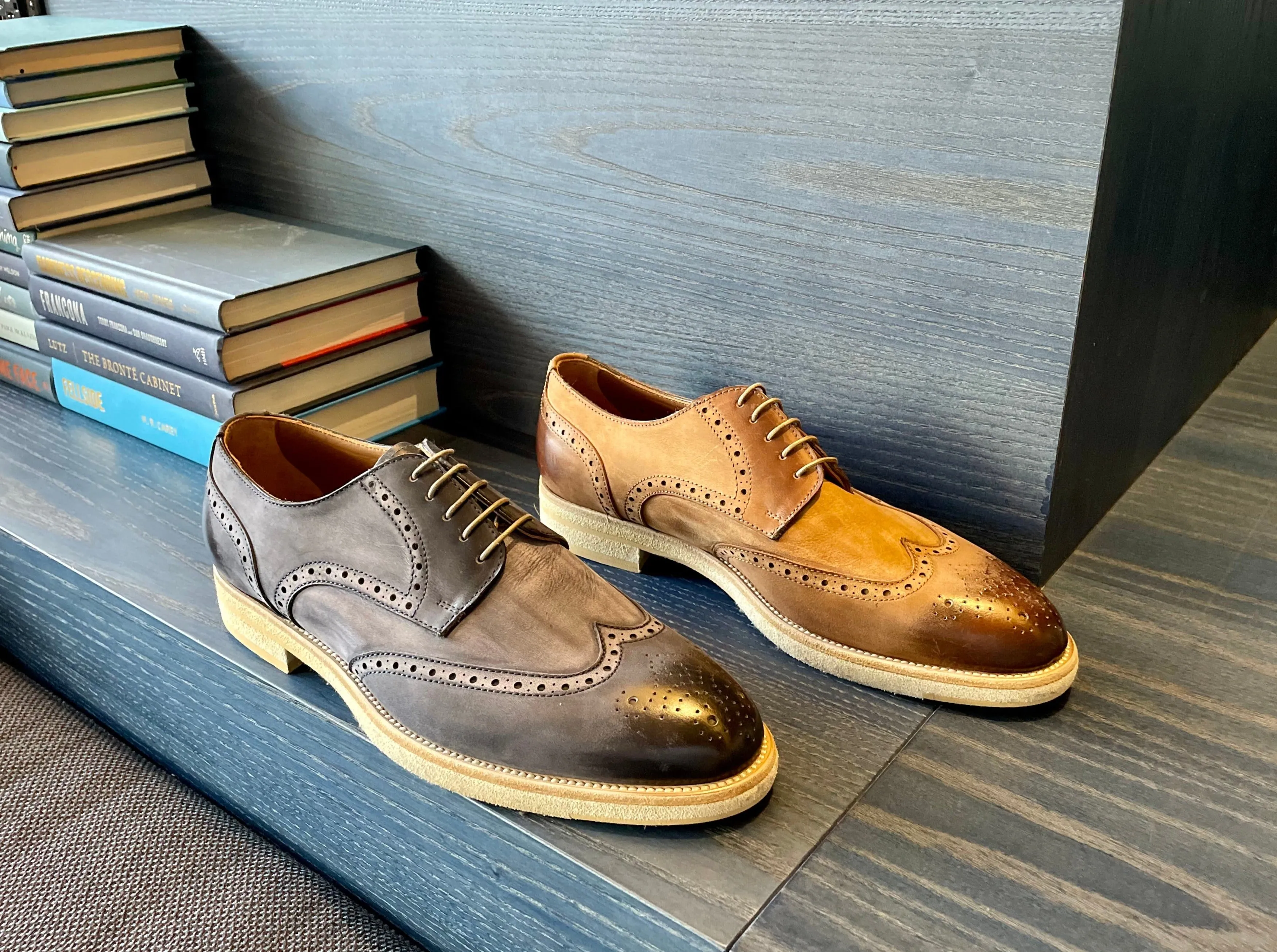 BERLINA WINGTIP ANTRACITE Business casual