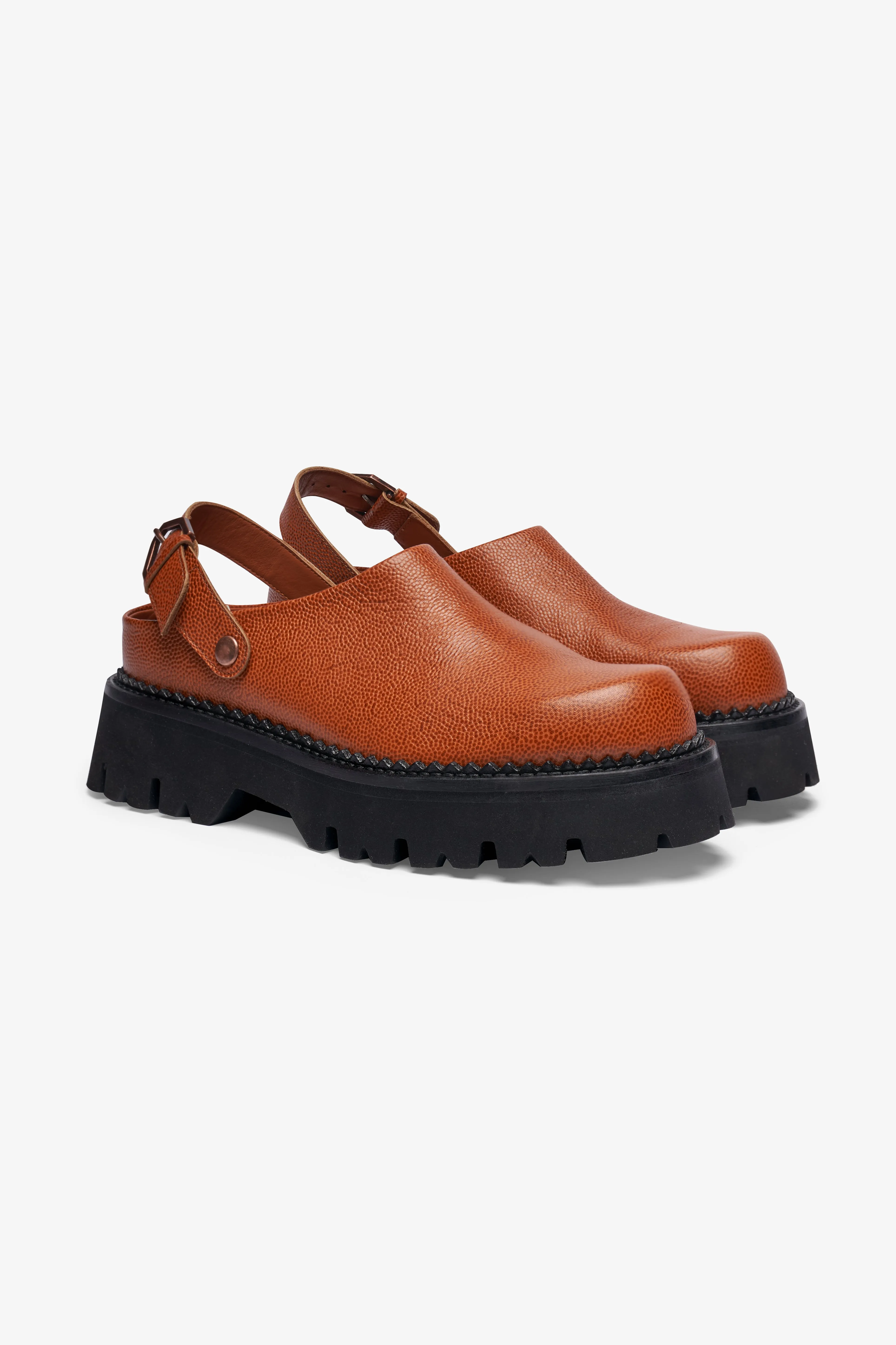 Berry Basket Cognac [woman] Non-Slip Footpad Foam