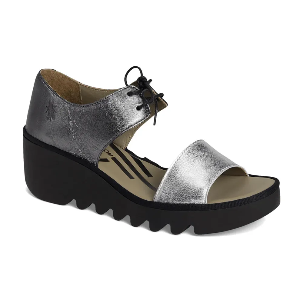 Fly London BILU465FLY Womens Shoes SILVER/GRAPHITE