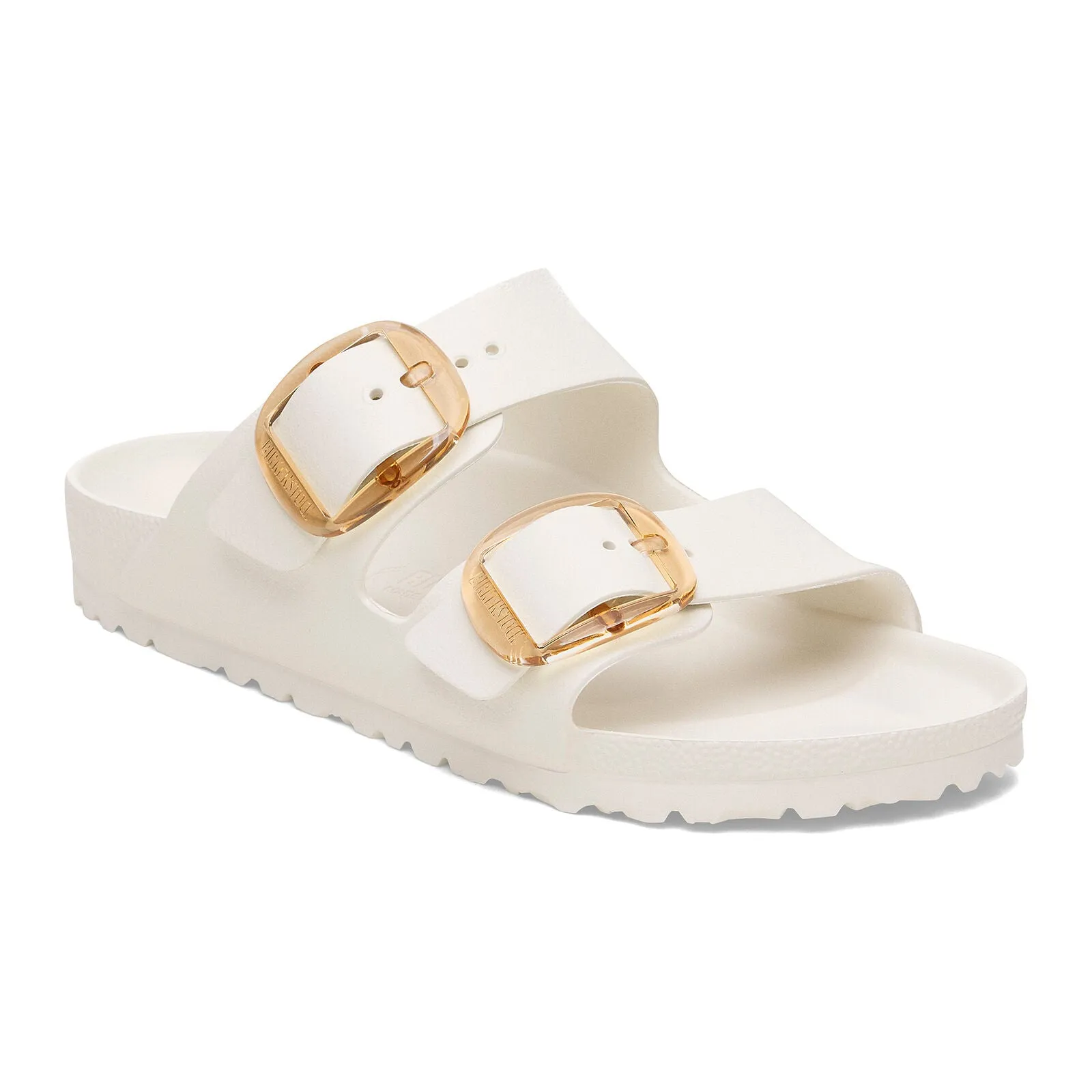 BIRKENSTOCK ARIZONA BIG BUCKLE EVA - EGGSHELL Satin-Lined