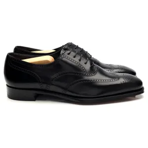 Sleek Finish All Day Wear Black Leather Oxford Brogues UK 7.5 D