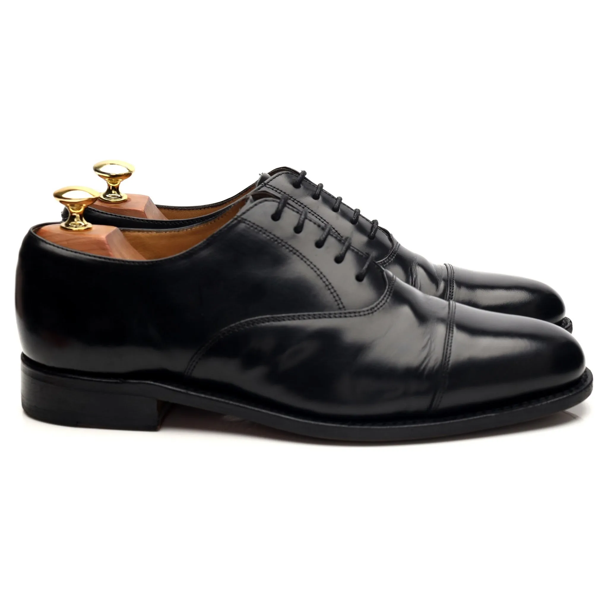 Comfy Step Professional Fit Black Leather Oxford UK 8 G