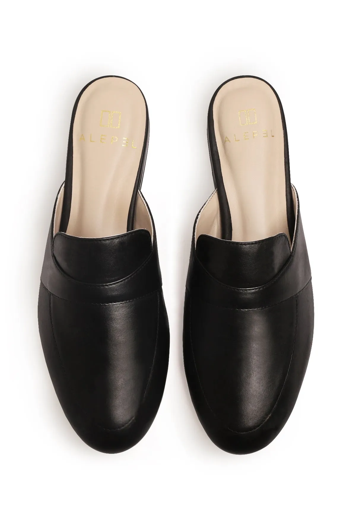 Black Mule Custom Design Flexible Padding