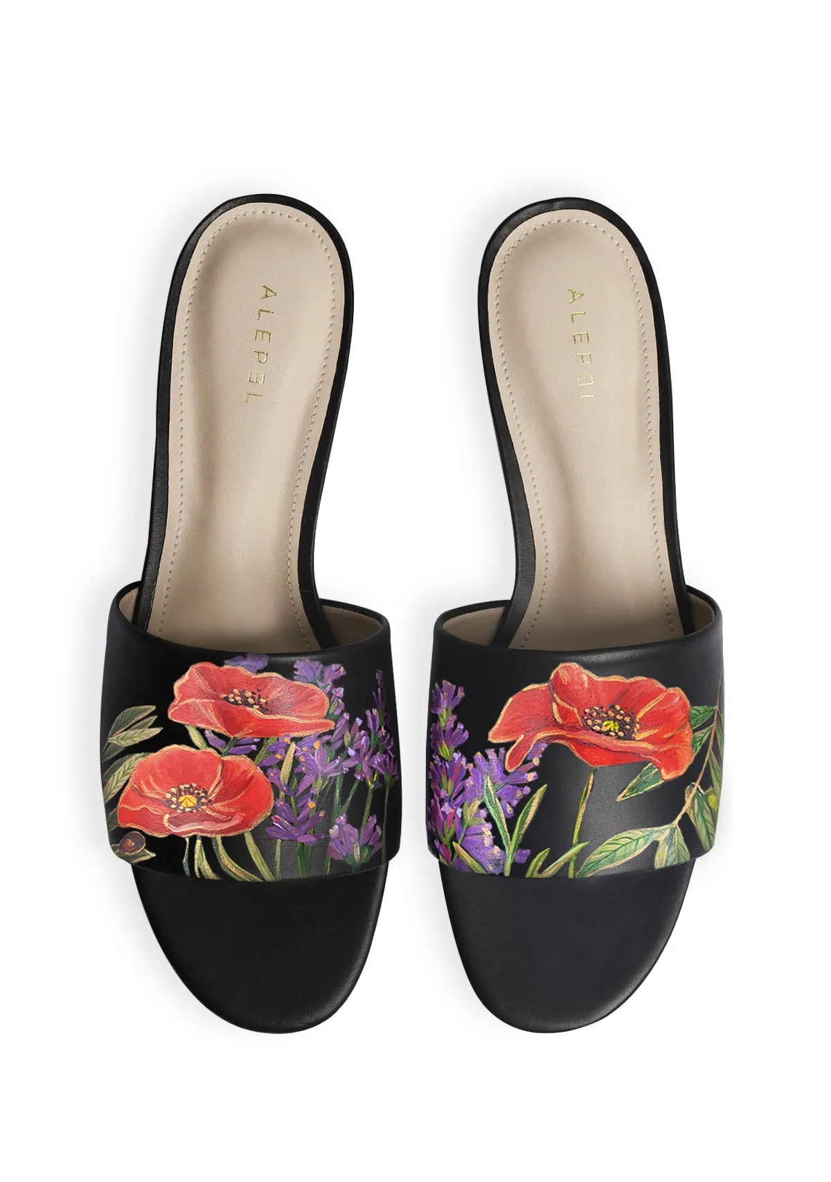 Beach Style Modern Footwear Black Slide Custom Design
