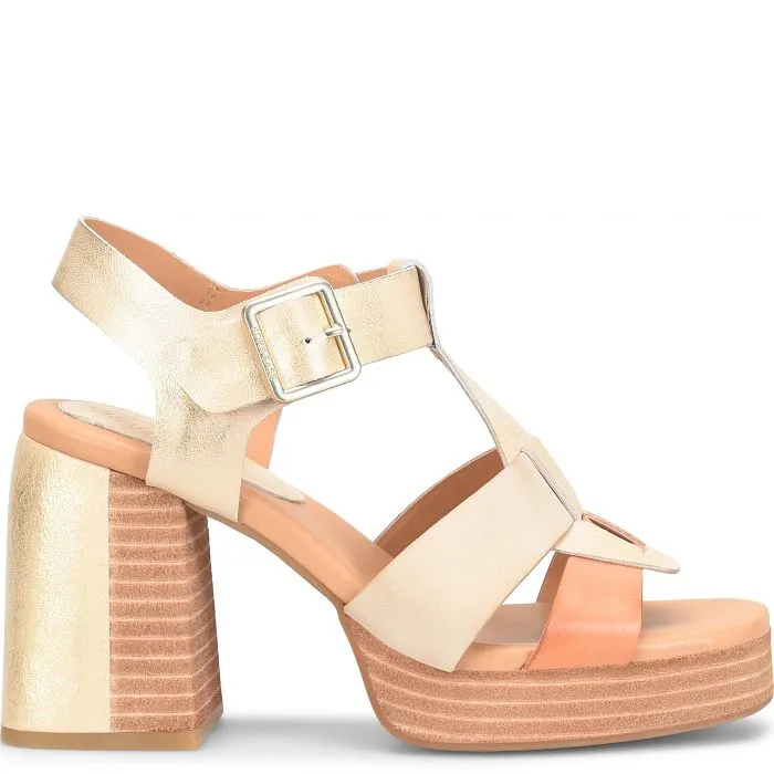 Bold Design Footwear KORK EASE MACEY - GOLD MULTI