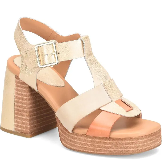 Bold Design Footwear KORK EASE MACEY - GOLD MULTI