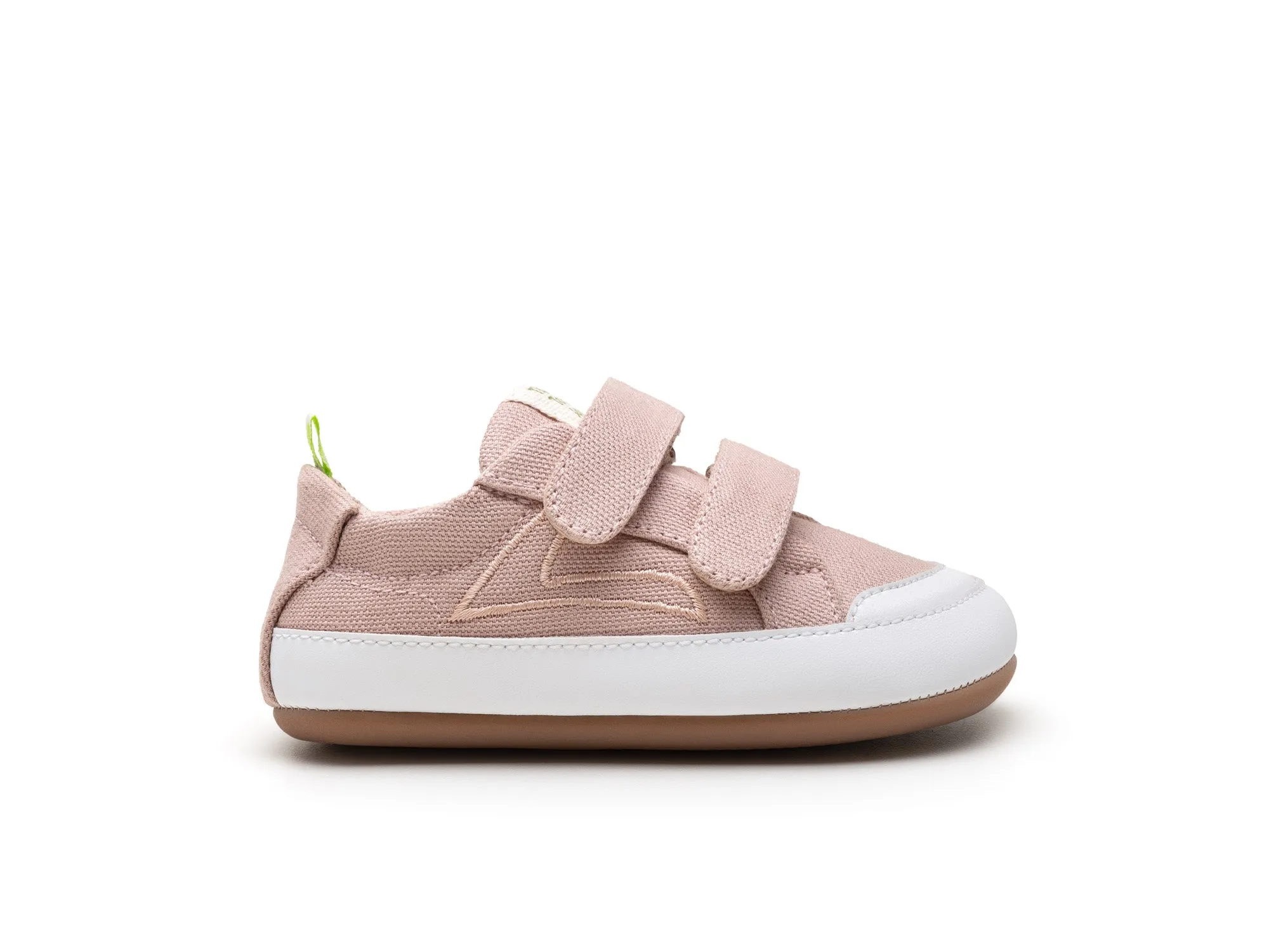 Bold Kids Tip Toey Joey Girl's Bossy Green Sneakers - Lona Rosa Quartzo
