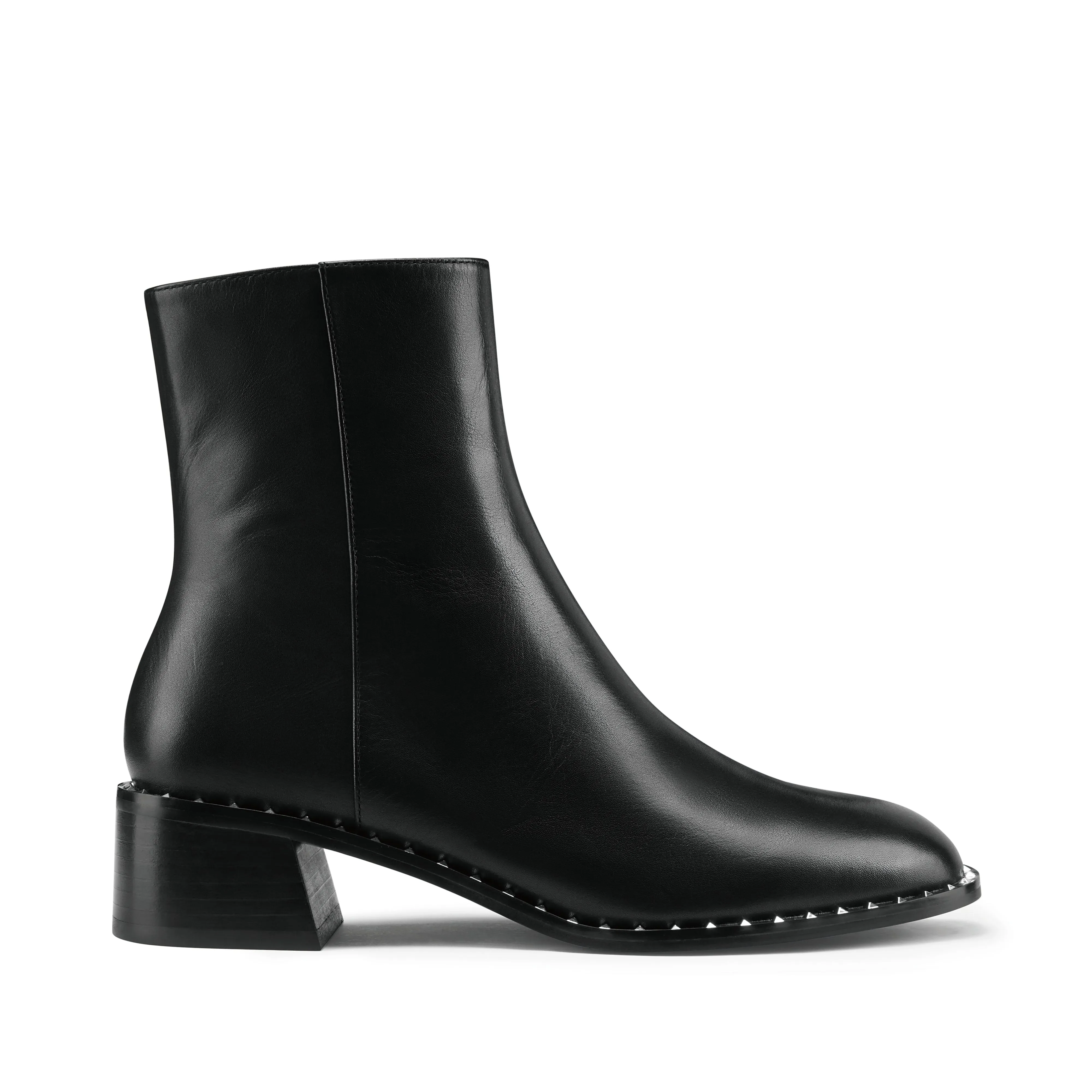 Bordeaux Ankle Boot | black leather Adjustable