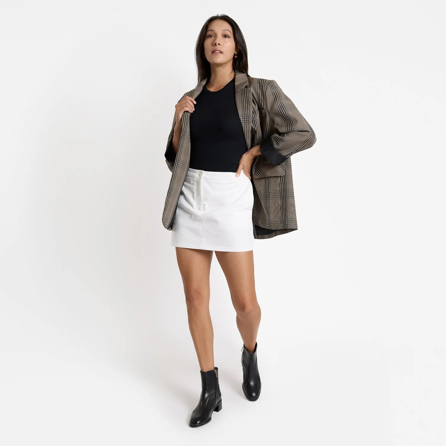 Bordeaux Ankle Boot | black leather Ultra Dry