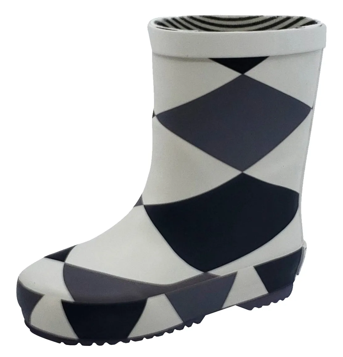 Boxbo Damier Girl's and Boy's Rain Boot Kids' casual shoes High - top kids' shoes
