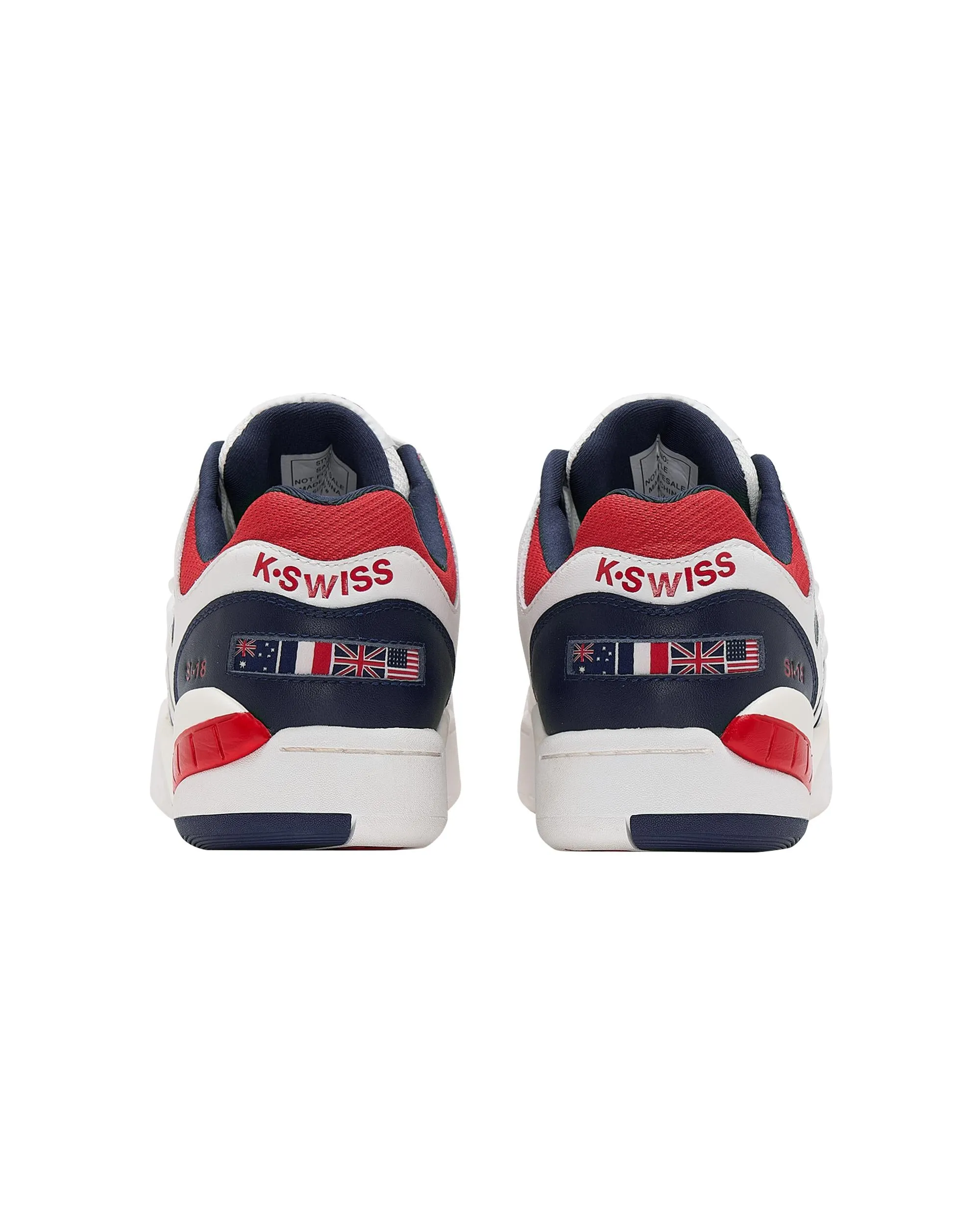 Breath Flow Support 99275-955-M | WOMEN'S SI-18 SNEAKERS | EGRET/MARS RED
