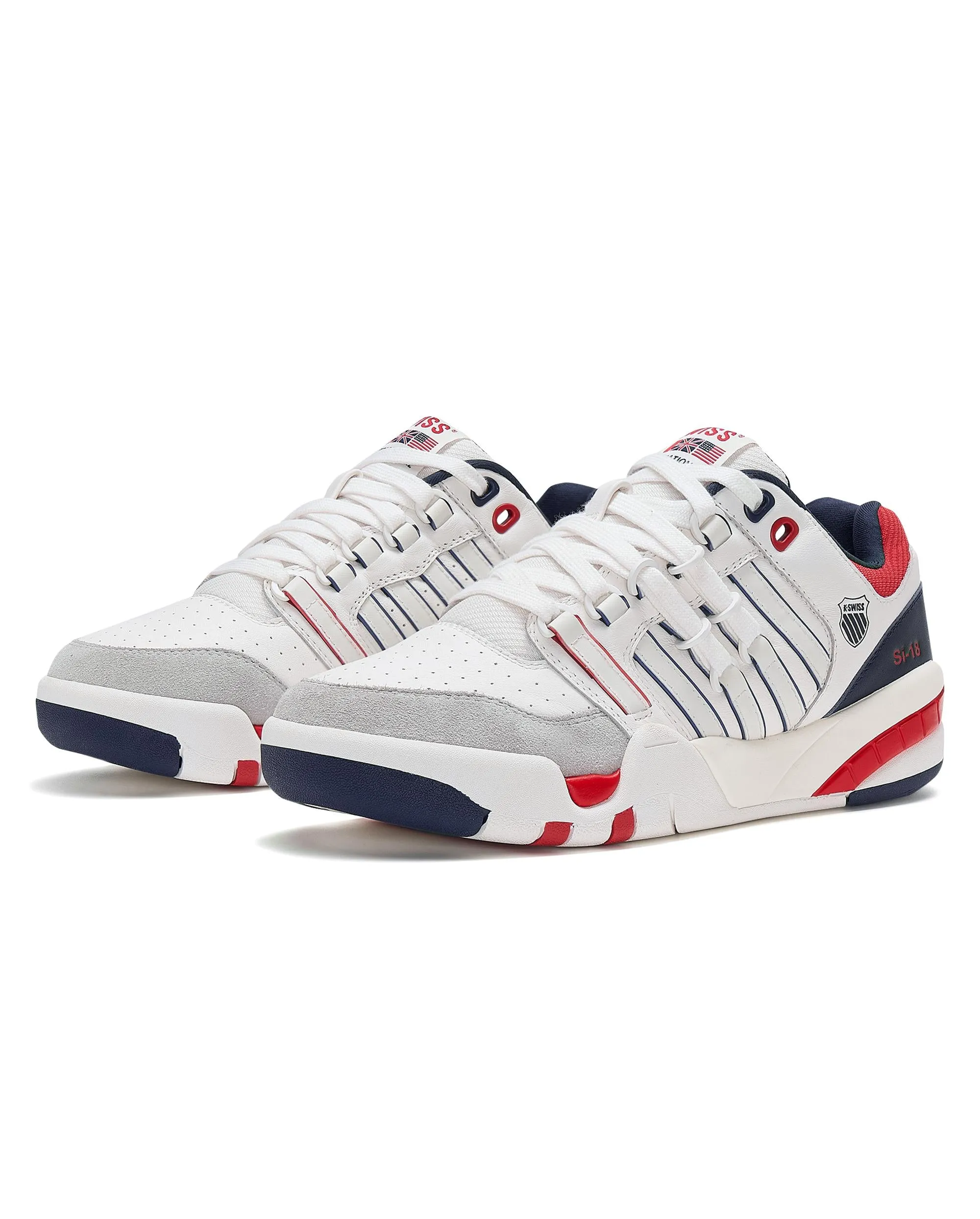 Breath Flow Support 99275-955-M | WOMEN'S SI-18 SNEAKERS | EGRET/MARS RED