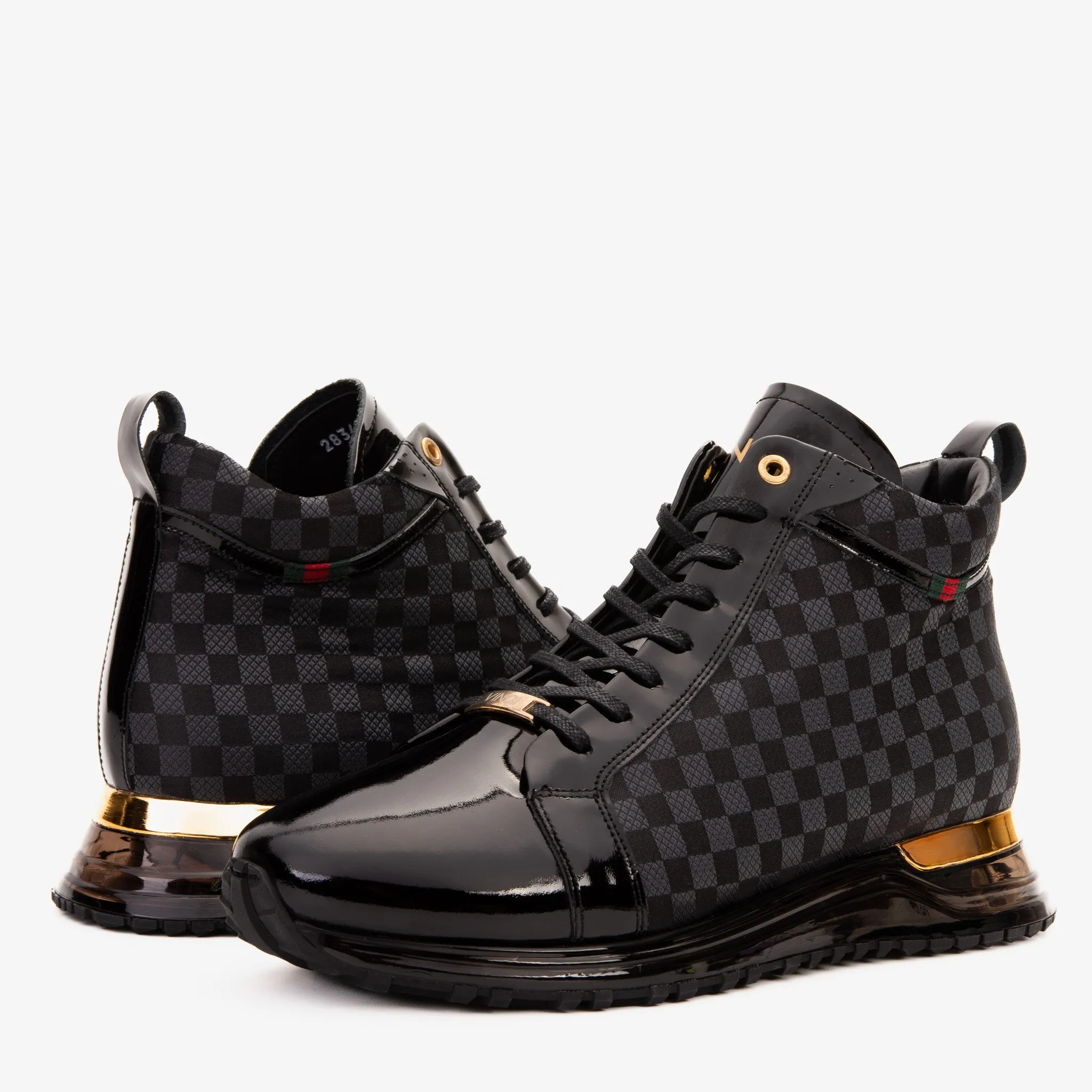 Breath-Mesh The Monte Carlo Black High-Top Men Sneaker Limited Edition