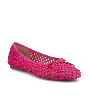The Songbird - Hot Pink Openweave picnic wear