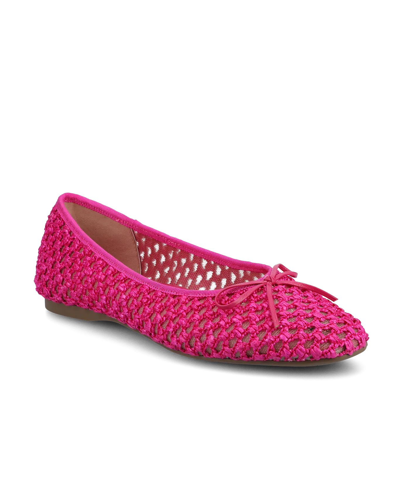 The Songbird - Hot Pink Openweave picnic wear