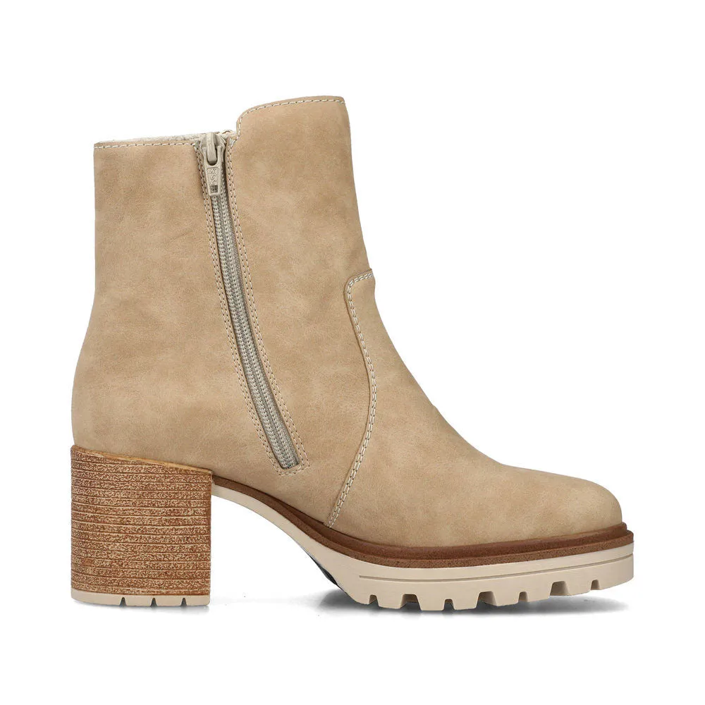 Rieker Women's Ankle Boot (Y9060-60) Womens Shoes r-60  Marble