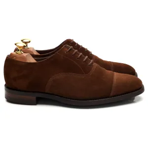 1880 'Aldwych' Brown Suede Oxford UK 6.5 G Trendy Fit Shoes
