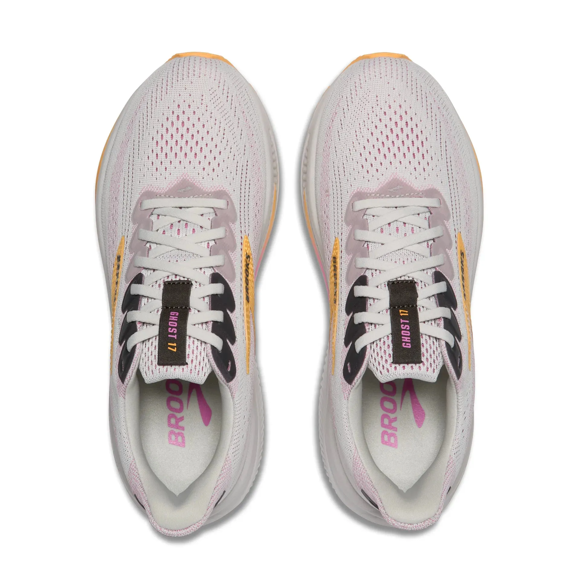 BROOKS GHOST 17 - WHITE MULTI Breath Easy Vent