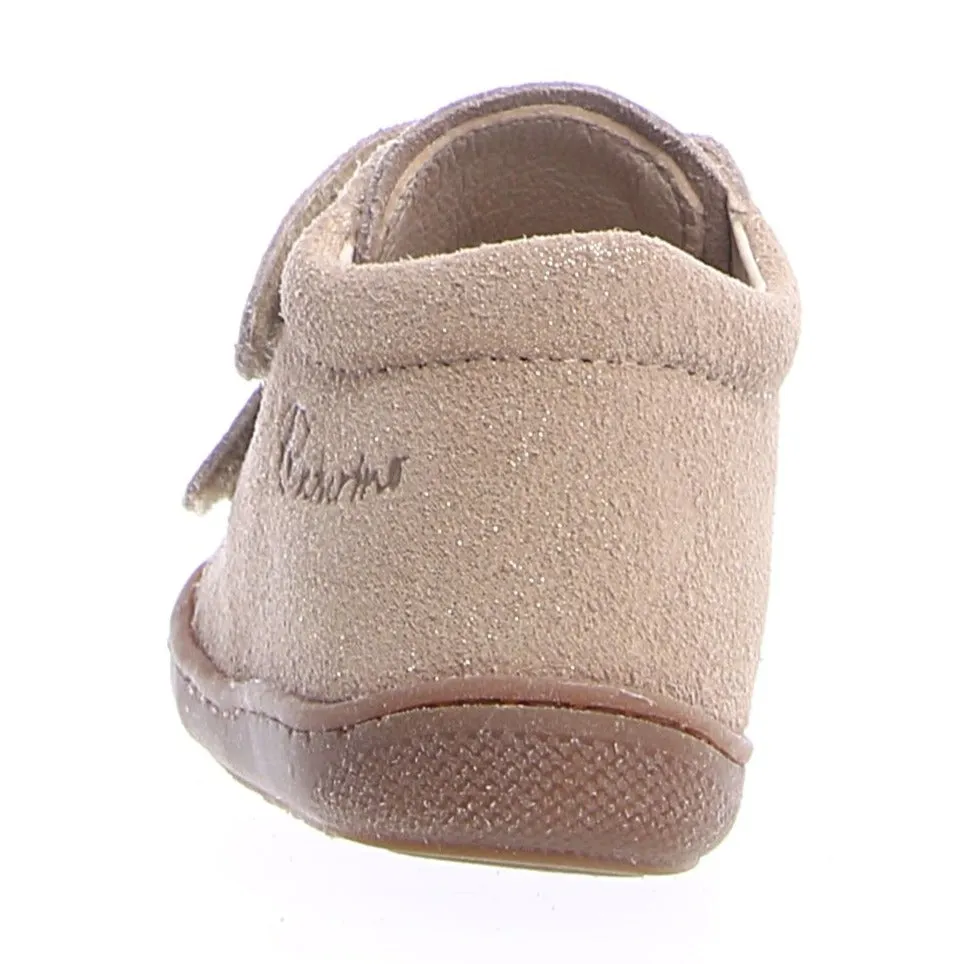 Buckle Kids Naturino Girl's Cocoon Vl Vel.Glitter Sneakers - Platinum