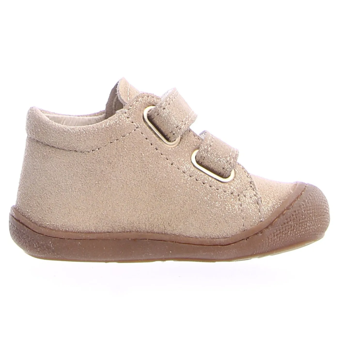 Buckle Kids Naturino Girl's Cocoon Vl Vel.Glitter Sneakers - Platinum