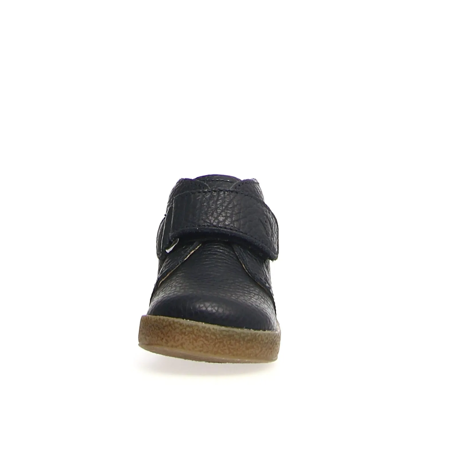 Button Details Falcotto Boy's and Girl's Conte Shoes, Navy Blue