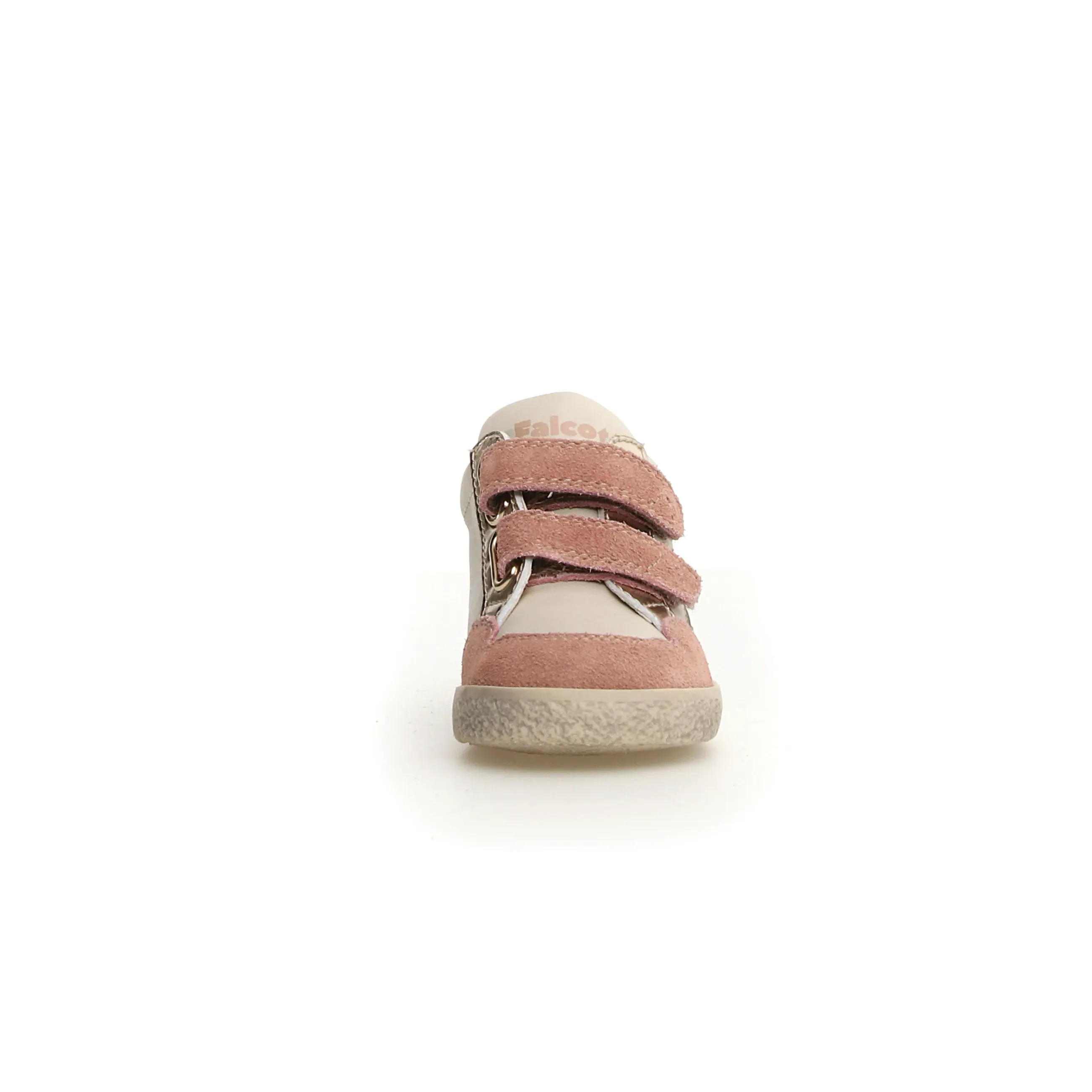 Canvas Trim Falcotto Alnoite High 2 Vl Girl's Casual Shoes - Rose/Milk/Platinu