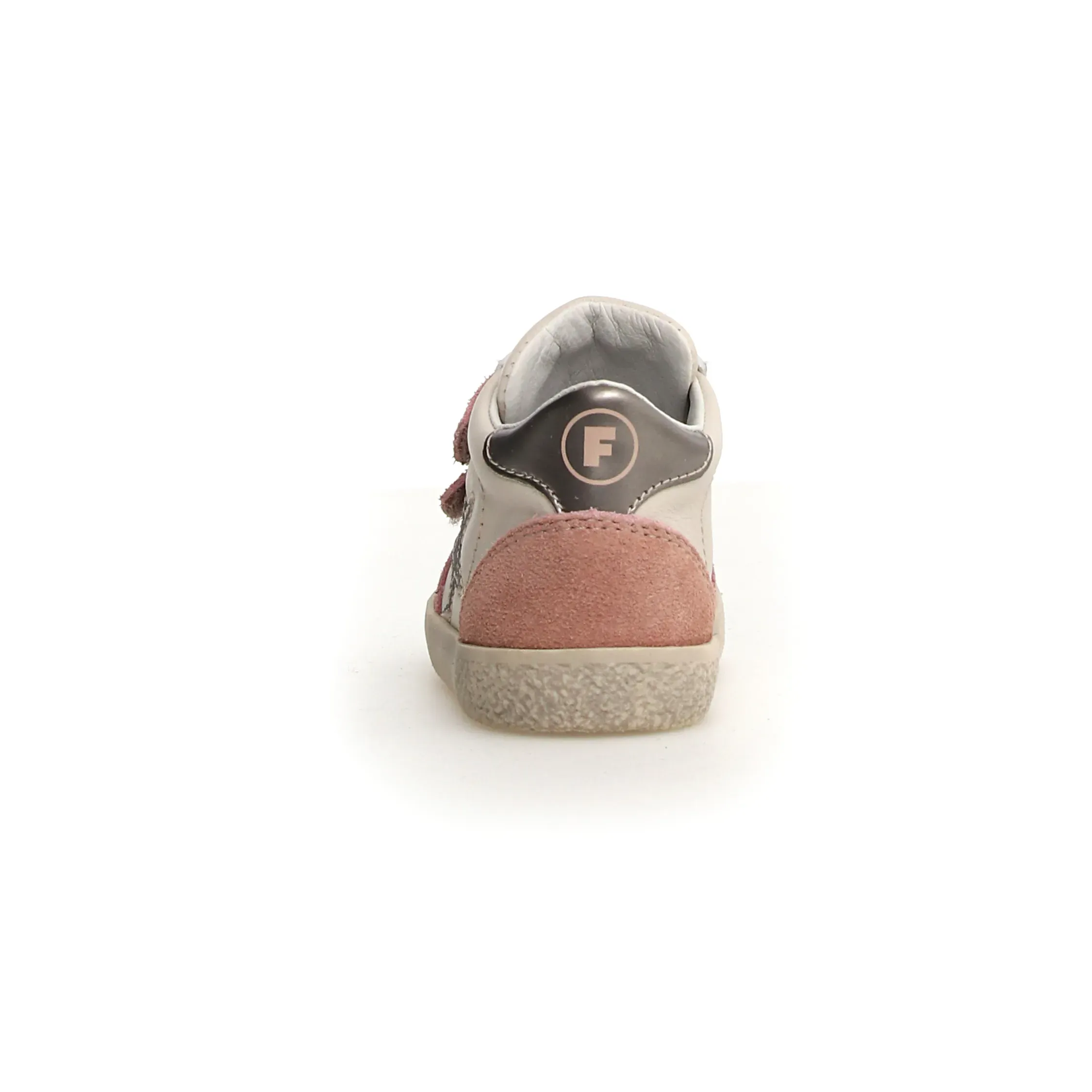 Canvas Trim Falcotto Alnoite High 2 Vl Girl's Casual Shoes - Rose/Milk/Platinu