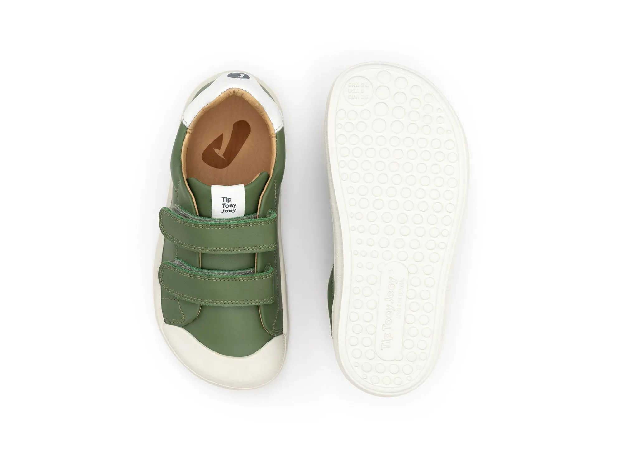 Canvas Trim Tip Toey Joey Boy's And Girl's Ramp Casual Shoes - Salsa / White