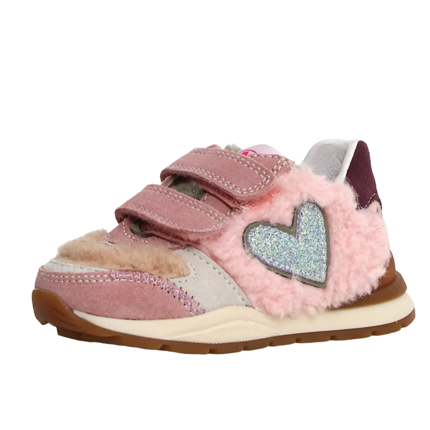Outdoor kids' clothing Naturino Quelly VI Girl's Casual Shoes - Pink/Rose/Sage