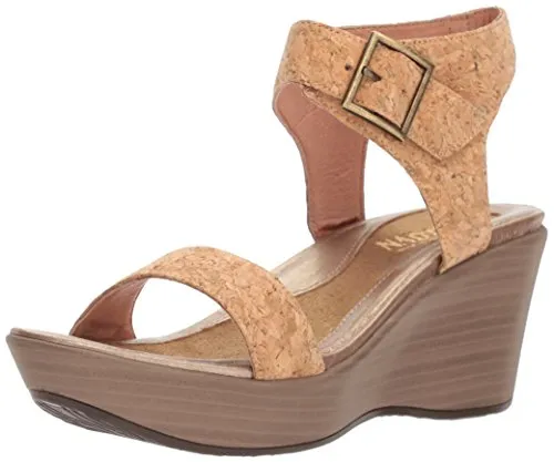 Slim Form Snow Warm Caprice Wedge Sandal (39029)