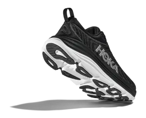 Arch support Sport Performance HOKA ONE ONE GAVIOTA 5 - WIDE - BLACK & WHITE - 1134270BWHT