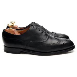 'Chesham' Black Leather Oxford Brogues UK 8 F Leather Step Comfortable walking shoes