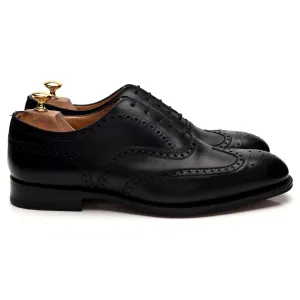 Business Meeting 'Chetwynd' Black Leather Oxford Brogues UK 10 G