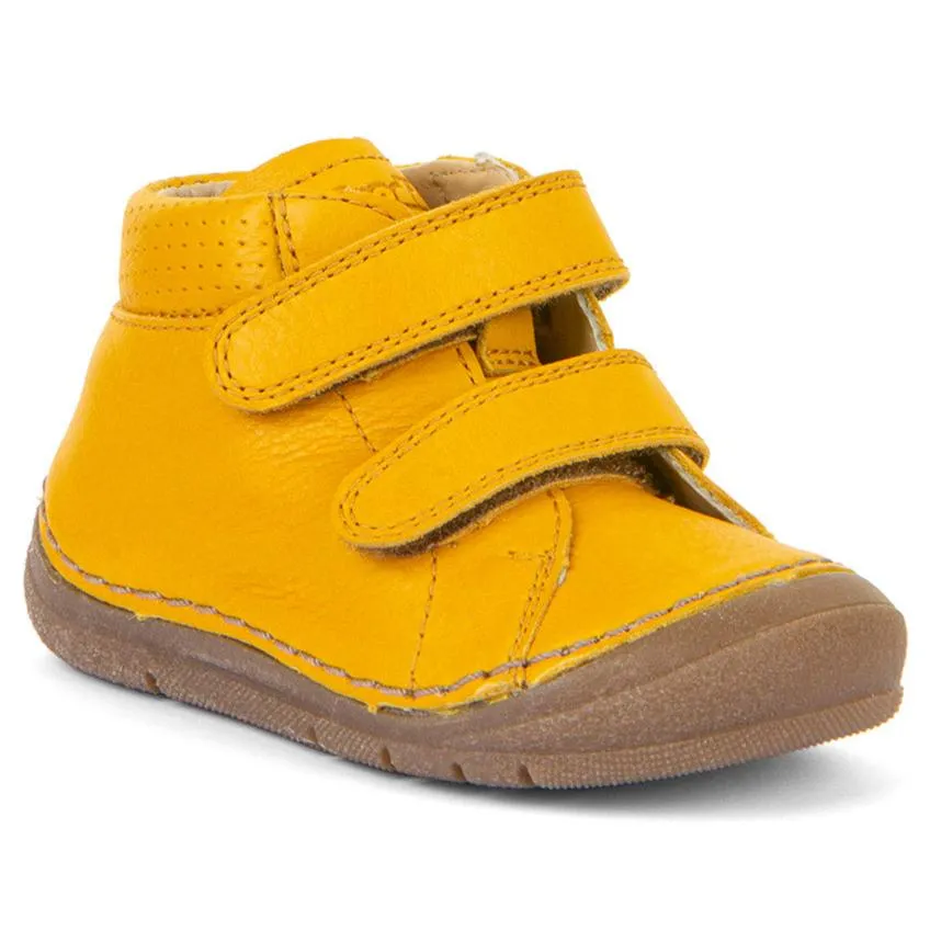 Winter kids' wear Froddo Boy's and Girl's Paix Up Casual Shoes - Dark Yellow