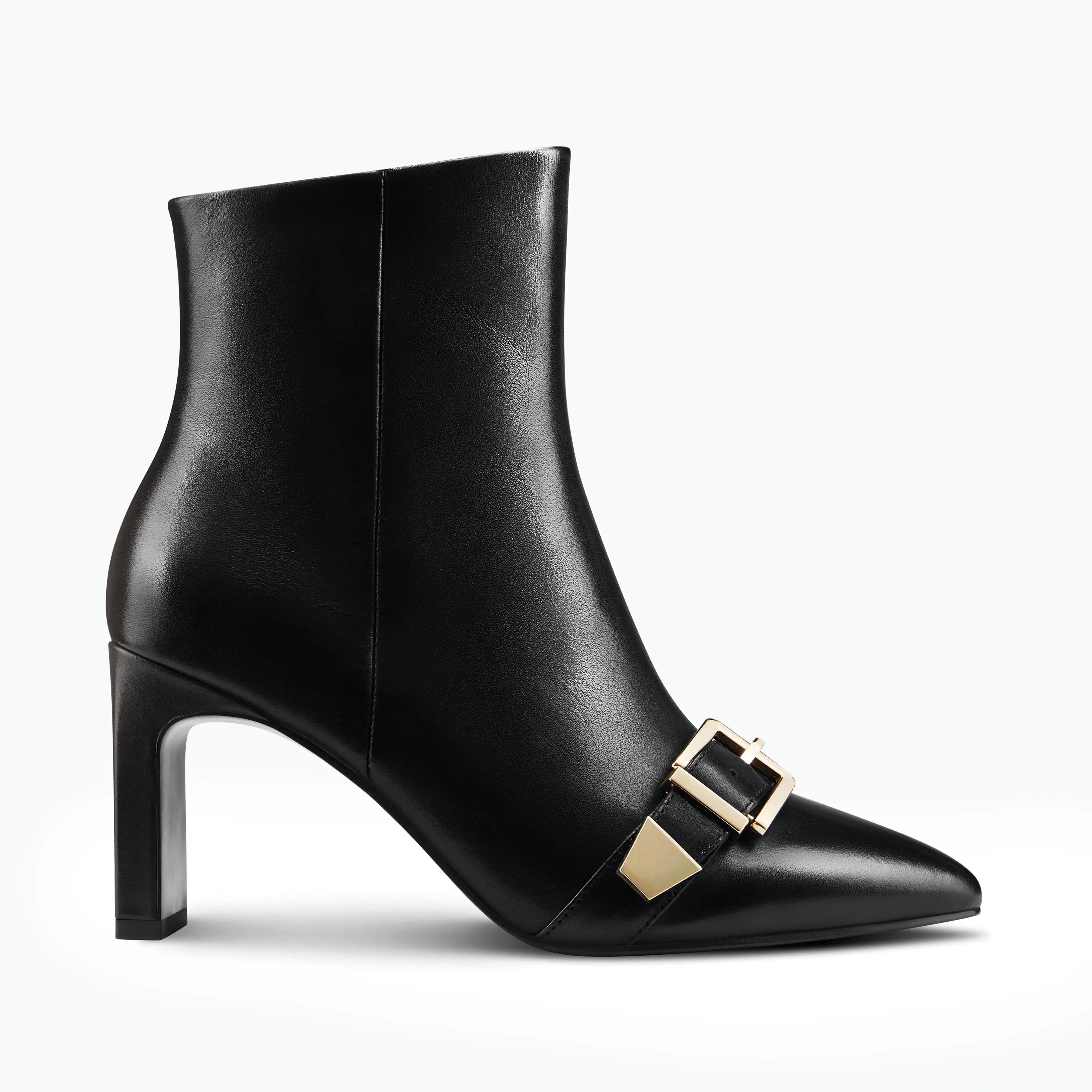 Fashion Heels for Summer Classic Wedding Heels Rome Ltd Ed Ankle Boot | Black leather