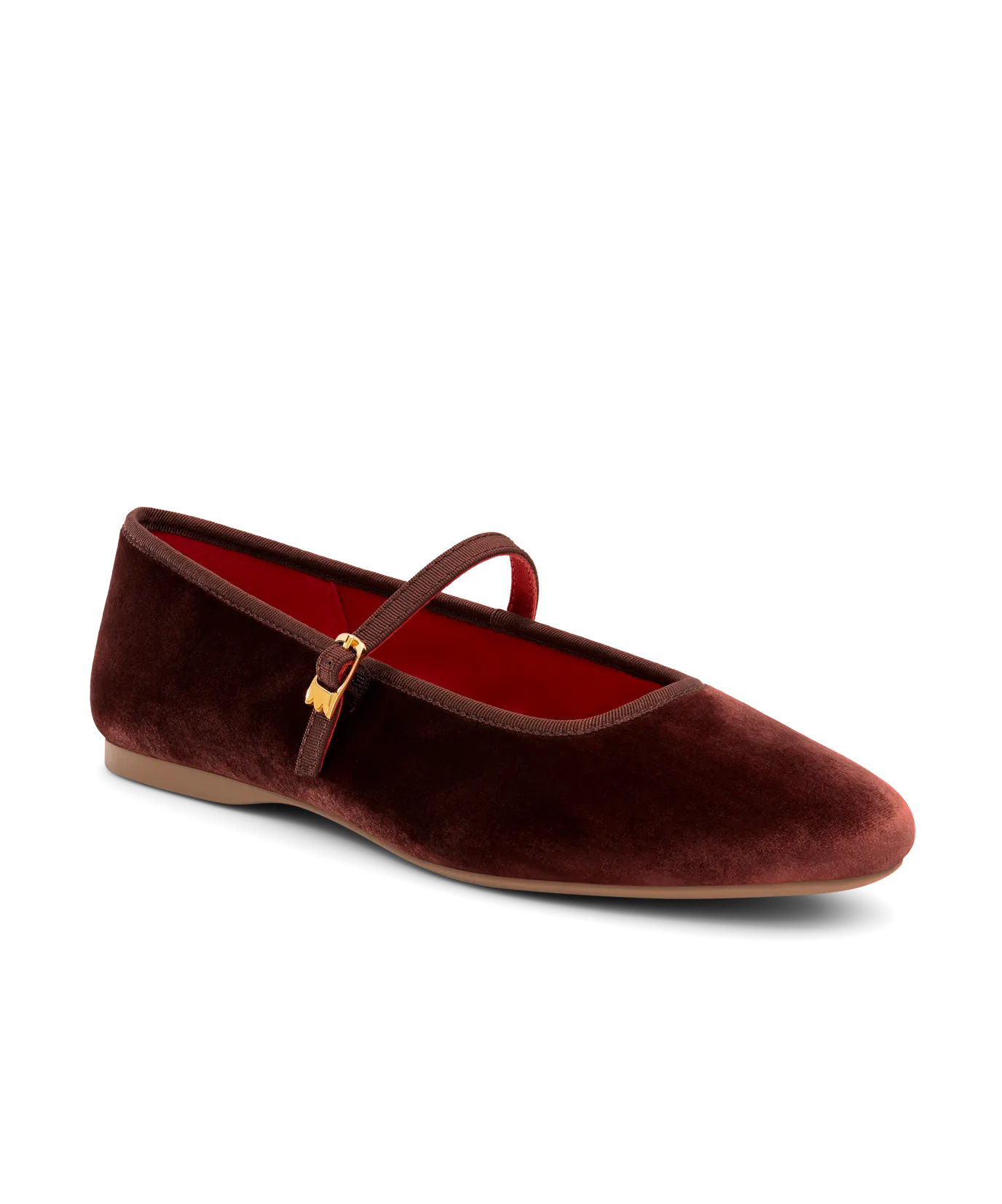 The Hummingbird Mary Jane - Brandy Velvet Versatile Option