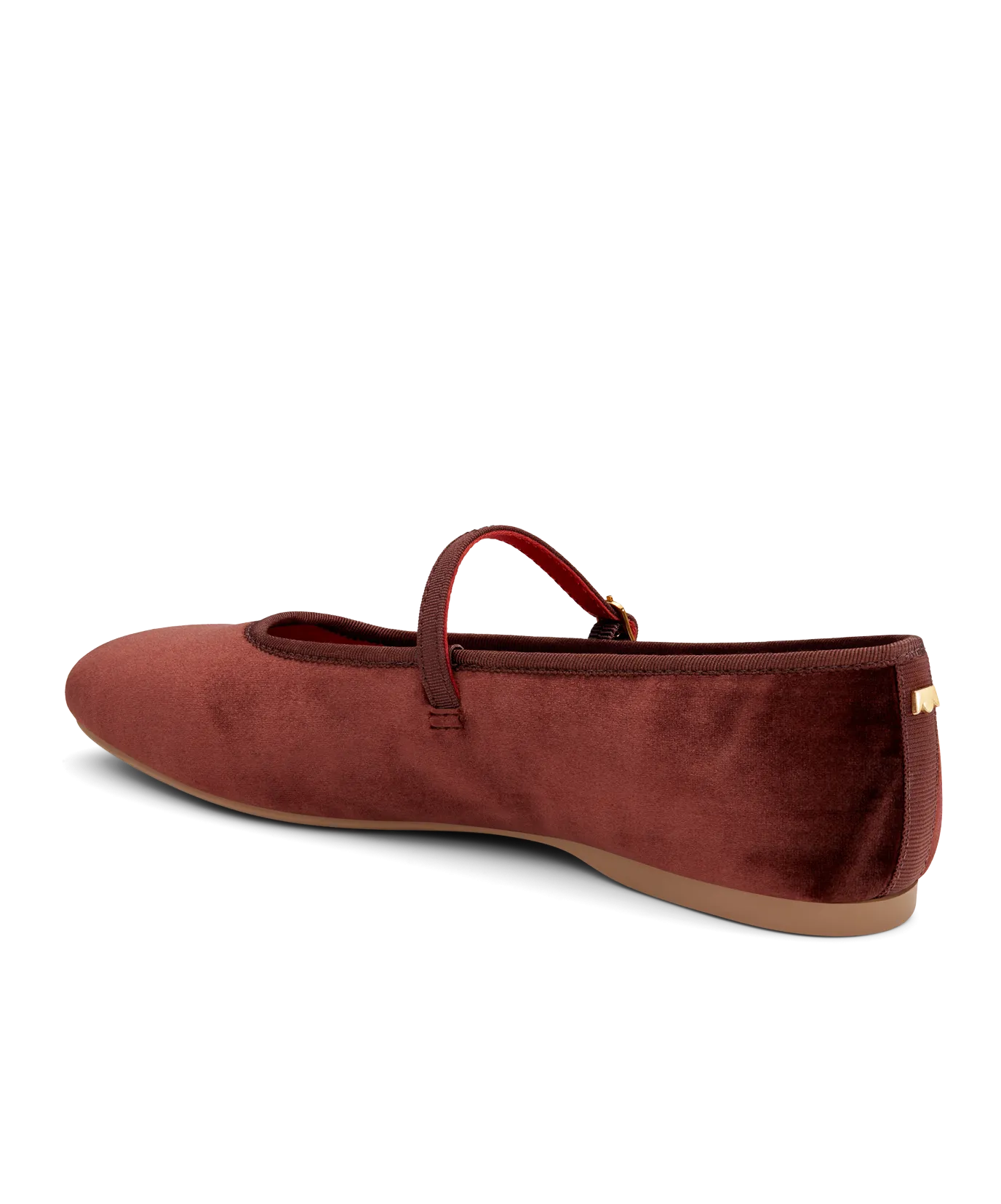 Classic Appeal The Hummingbird Mary Jane - Brandy Velvet