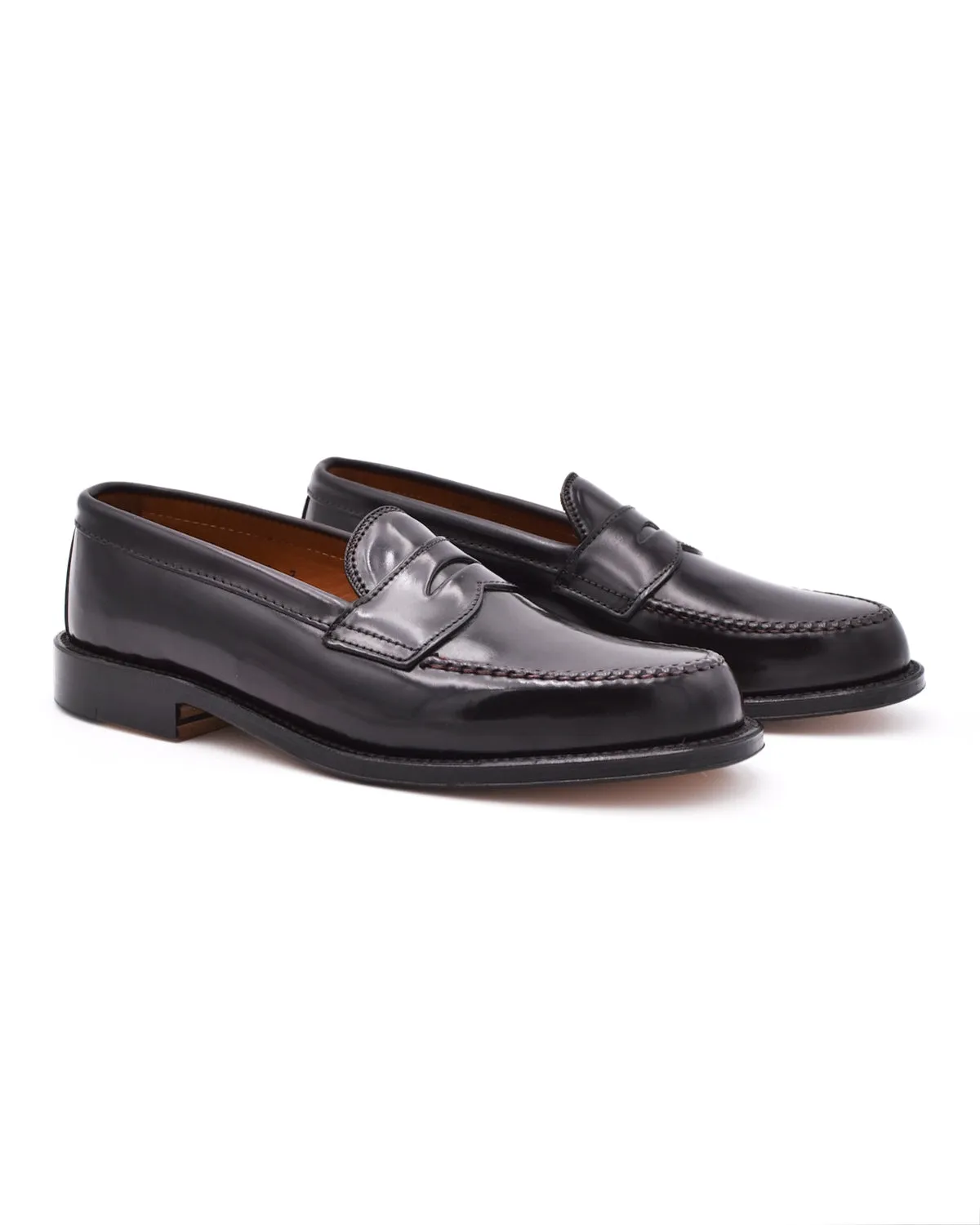 Classic Edge Walk Alden #8 Cordovan Hand Sewn Penny Loafer