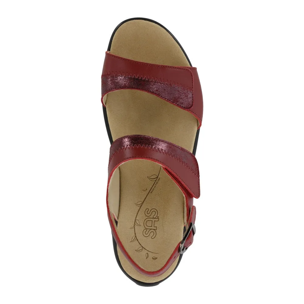 Classic Sandals Nudu - Ruby / Cabernet