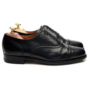 Professional Walk Work Ready Look Shipton & Heneage 'Ealing' Black Leather Oxford Brogue UK 7.5 FX