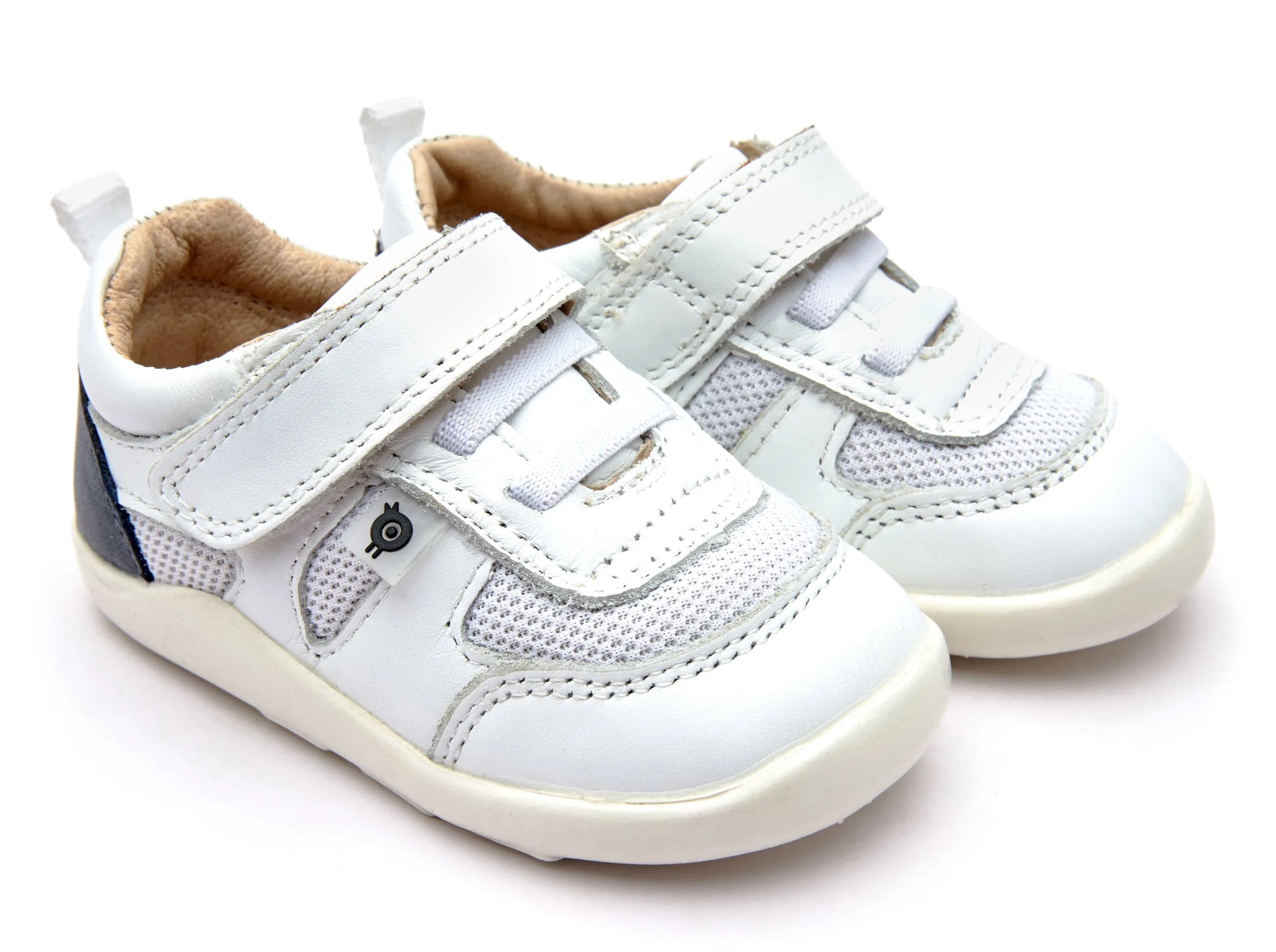 Classic Styles Old Soles Girl's and Boy's Road Trip Shoes, Snow/White/Navy
