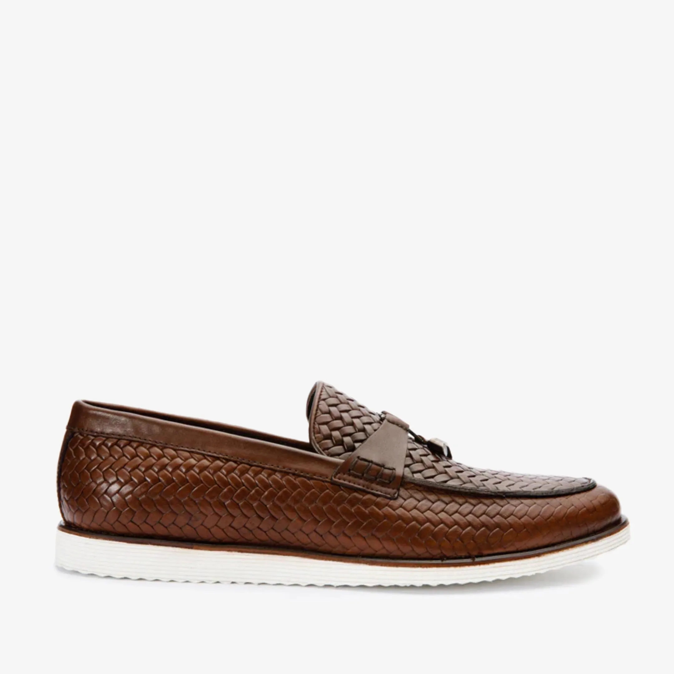 The Sperry Tan Leather Tassel Loafer Men Shoe Durable Construction