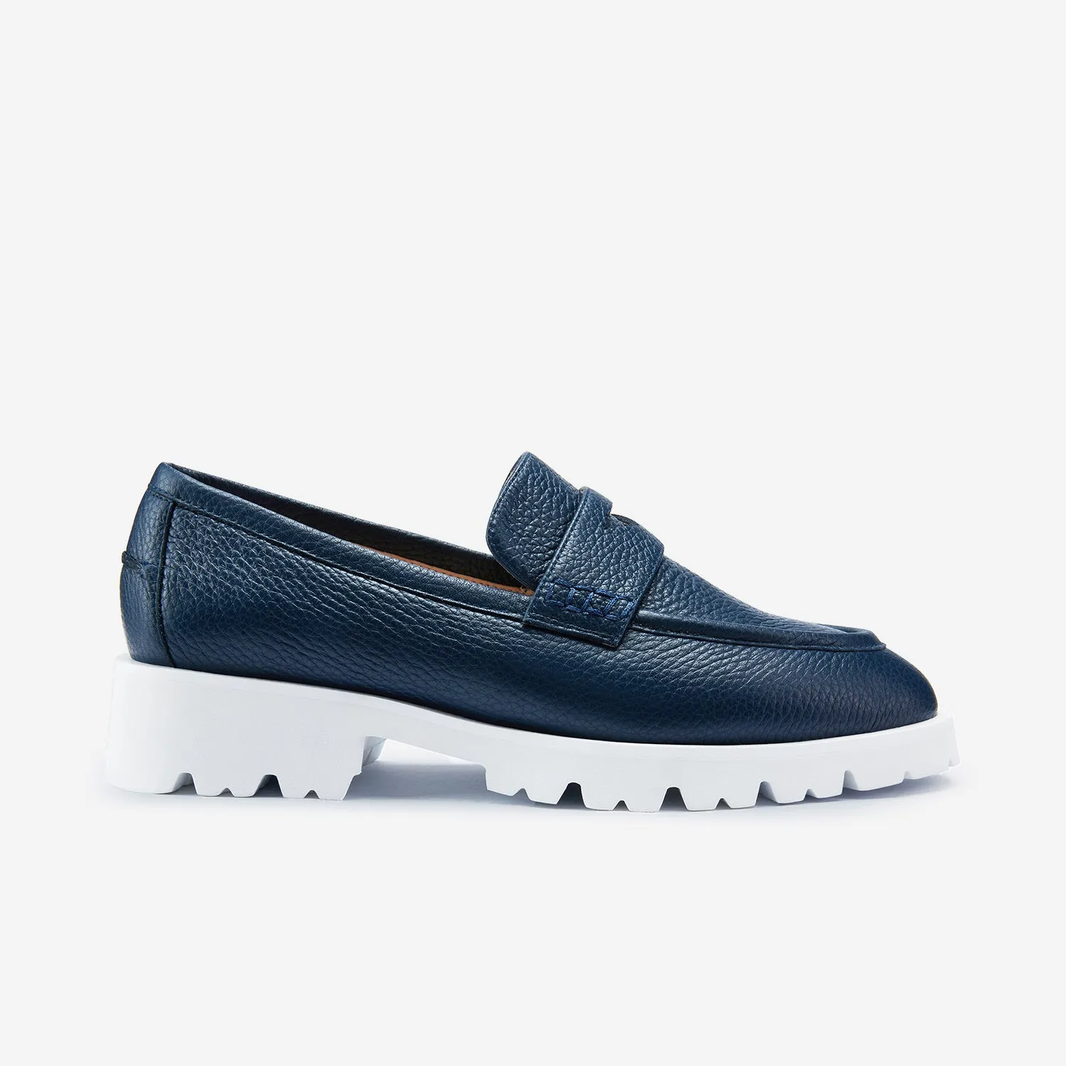 Clay Loafer | Navy Pebble Everyday Step Comfort